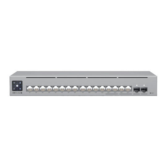 Open Box Ubiquiti UniFi Pro Max 16 PoE 16 Port Layer 3 Etherlighting PoE++ Switch : image 1