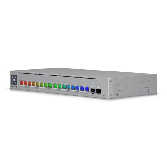 Open Box Ubiquiti UniFi Pro Max 16 PoE 16 Port Layer 3 Etherlighting PoE++ Switch : image 2