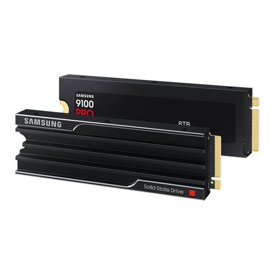 Open Box Samsung 9100 PRO 8TB PCIe 5.0 M.2 SSD / Solid State Drive with Heatsink : image 2
