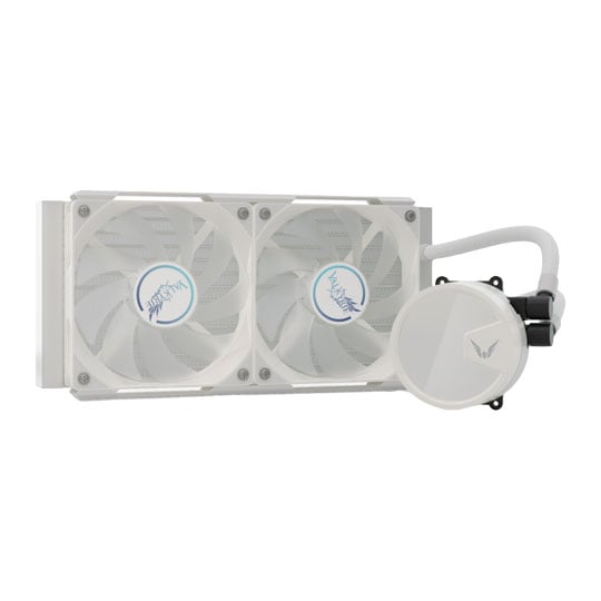 Valkyrie A240 ARGB White 240mm All in One Liquid CPU Cooler : image 3