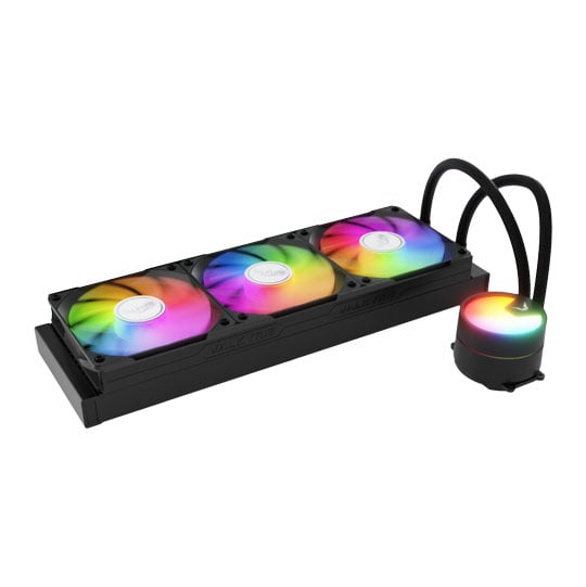 Valkyrie A360 ARGB Black 360mm All in One Liquid CPU Cooler