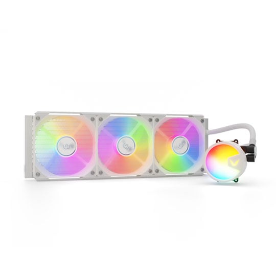 Valkyrie A360 ARGB White 360mm All in One Liquid CPU Cooler