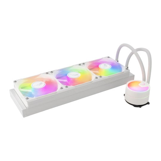 Valkyrie A360 ARGB White 360mm All in One Liquid CPU Cooler