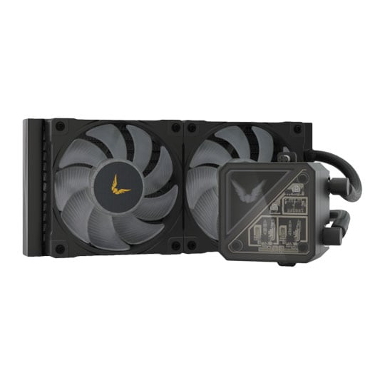 Valkyrie V240 Lite ARGB LCD Black 240mm All in One Liquid CPU Cooler Valkyrie V240 Lite ARGB LCD Black 240mm All in One Liquid CPU Cooler