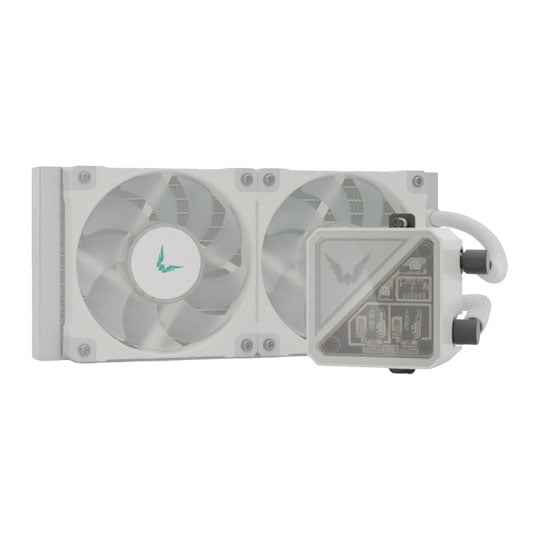 Valkyrie V240 Lite ARGB LCD White 240mm All in One Liquid CPU Cooler Valkyrie V240 Lite ARGB LCD White 240mm All in One Liquid CPU Cooler