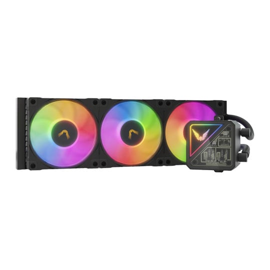 Valkyrie V360 Lite ARGB LCD Black 360mm All in One Liquid CPU Cooler
