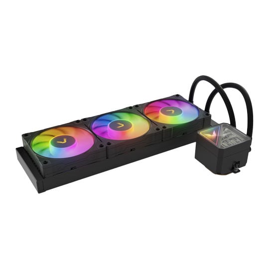 Valkyrie V360 Lite ARGB LCD Black 360mm All in One Liquid CPU Cooler