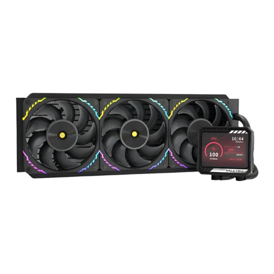 Valkyrie V360 ARGB LCD Black 360mm All in One Liquid CPU Cooler