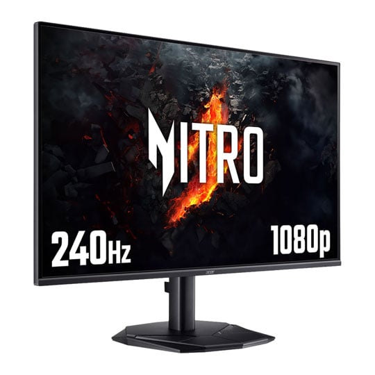 Acer Nitro KG240Y W3 24” Full HD 240Hz FreeSync Premium IPS Monitor Acer Nitro KG240Y W3 24” Full HD 240Hz FreeSync Premium IPS Monitor