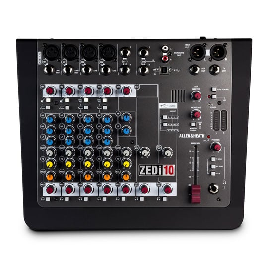 (Open Box) Allen & Heath ZEDi-10 Hybrid Compact Mixer and 4×4 USB Interface : image 3