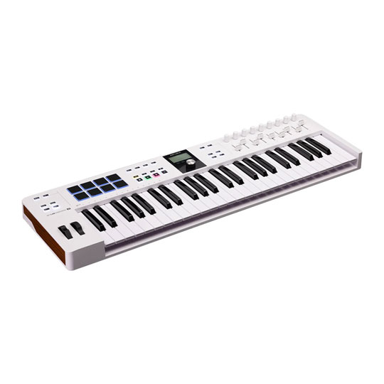 (Open Box) Arturia Keylab Essential 49 Mk3 Controller Keyboard - White