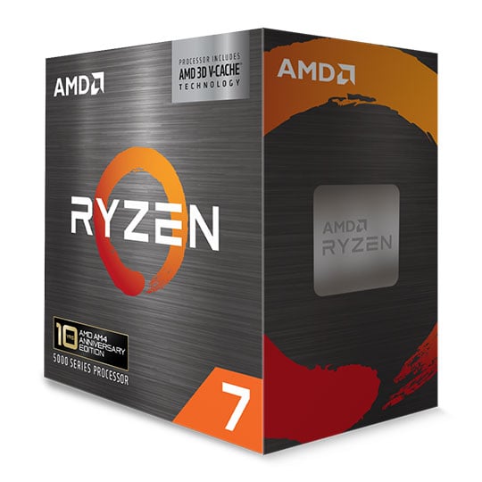 AMD Ryzen 7 5800X3D 10th Anniversary Edition 8 Core AM4 Zen 3 CPU/Processor inc FREE Carbice Pad : image 3