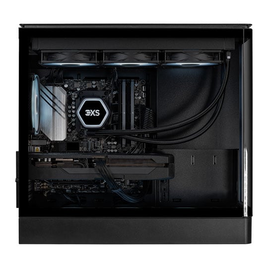 Gaming PC with AMD Radeon RX 9070 GRE and AMD Ryzen 7 7800X3D