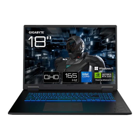 Gigabyte GAMING A18 PRO 18" WQXGA Intel Core 7 RTX 5070 Ti Gaming Laptop