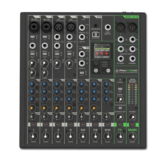 (Open Box) Mackie ProFX10 GO Mixer (Open Box) Mackie ProFX10 GO Mixer