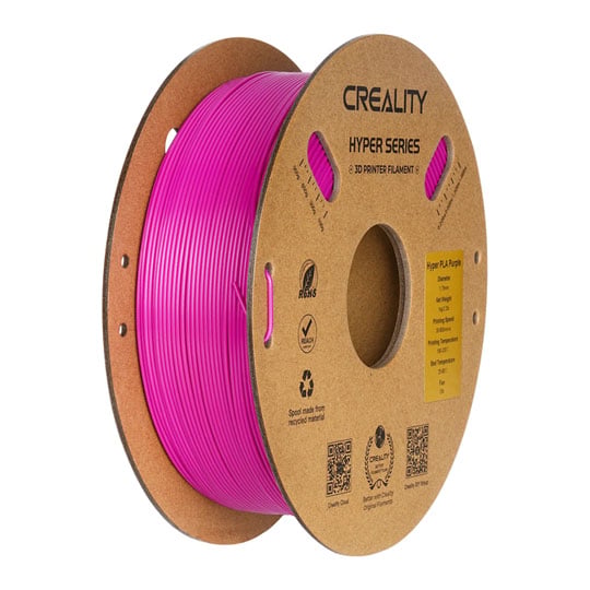 Creality Hyper PLA Purple 1kg 1.75mm 3D Printer Filament : image 1
