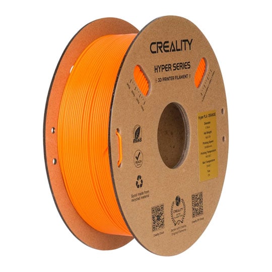 Creality Hyper PLA Orange 1kg 1.75mm 3D Printer Filament : image 1