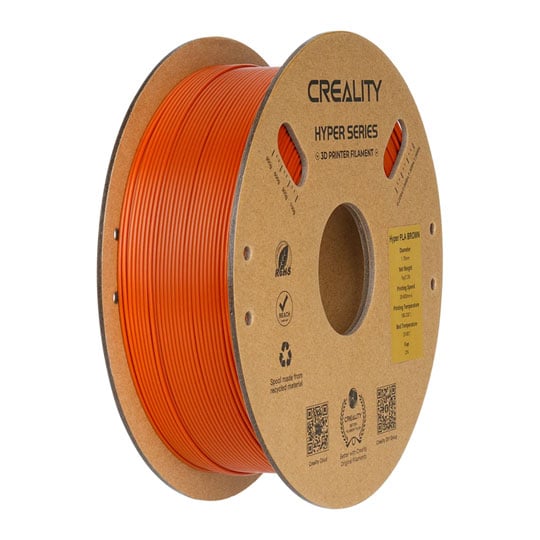 Creality Hyper PLA Brown 1kg 1.75mm 3D Printier Filament : image 1
