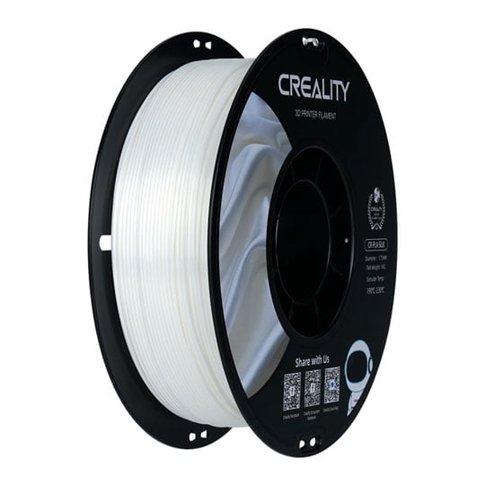 Creality CR-Silk PLA White 1kg 1.75mm 3D Printier Filament : image 1