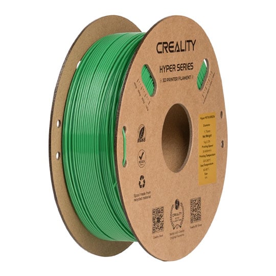 Creality Hyper PETG Green 1kg 1.75mm 3D Printier Filament : image 1
