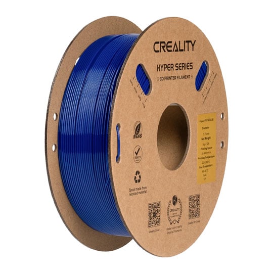 Creality Hyper PETG Blue 1kg 1.75mm 3D Printier Filament : image 1