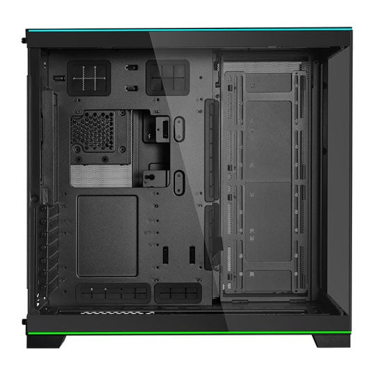 Lian Li O11 Dynamic EVO RGB Black Dual Chamber Mid Tower Tempered Glass Reversible PC Gaming Case : image 3