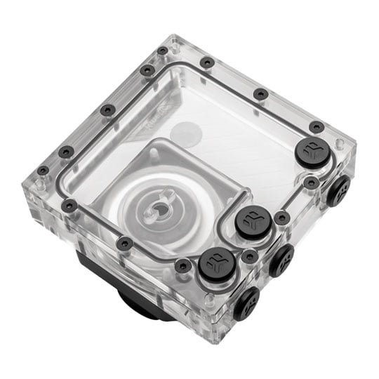 EK-Quantum Kinetic³ FLT 120 D5 D-RGB Plexi Reservoir Body : image 1