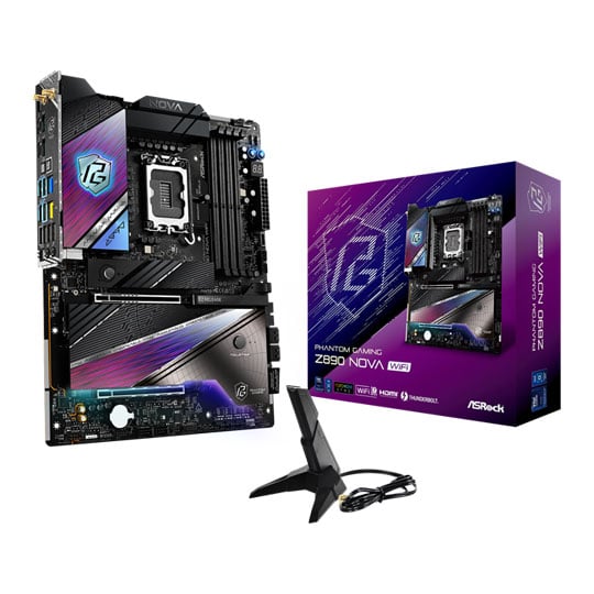 ASRock Z890 NOVA WIFI DDR5 PCIe 5.0 ATX Motherboard : image 1