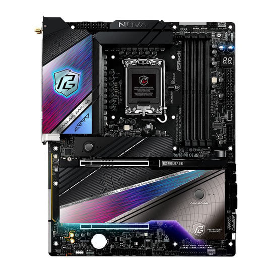 ASRock Z890 NOVA WIFI DDR5 PCIe 5.0 ATX Motherboard : image 2