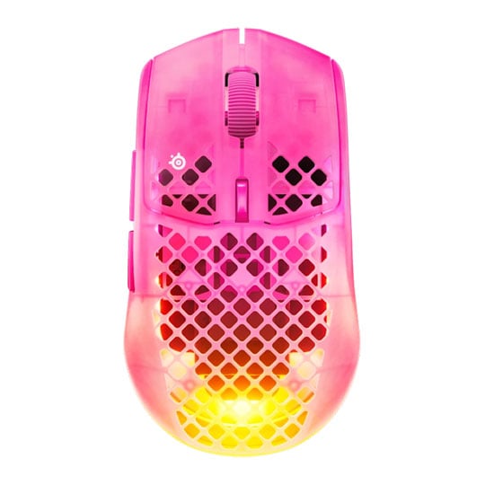 SteelSeries Aerox 3 Gen 2 Ultra-Lightweight Wireless Magenta Gaming Mouse SteelSeries Aerox 3 Gen 2 Ultra-Lightweight Wireless Magenta Gaming Mouse