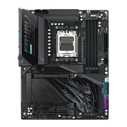 Gigabyte AMD X870E AORUS ELITE X3D ATX Motherboard : image 2