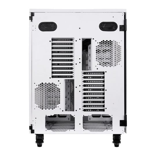 Thermaltake AX1000 TG Snow White Tempered Glass Super Tower Dual System PC Case : image 4
