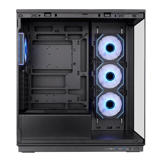 Thermaltake Stage 450 TG ARGB Black Tempered Glass Back-Connect Mid Tower PC Case