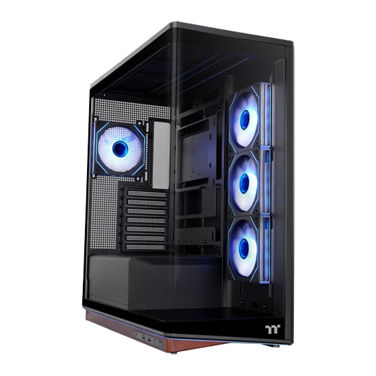 Thermaltake Stage 500 TG ARGB Black Tempered Glass Back-Connect Mid Tower PC Case