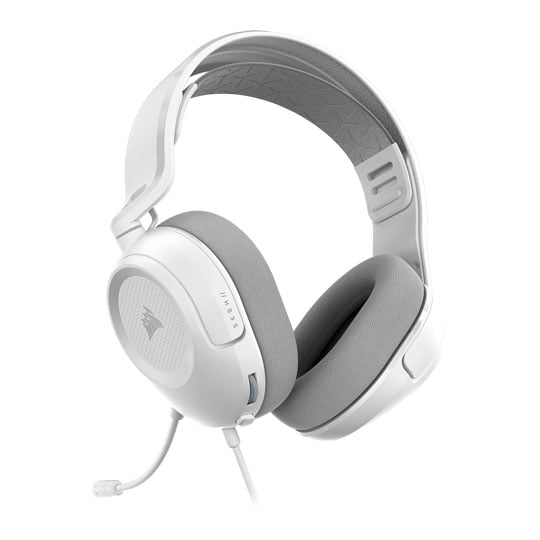 CORSAIR HS35 v3 White Wired Gaming Headset : image 3