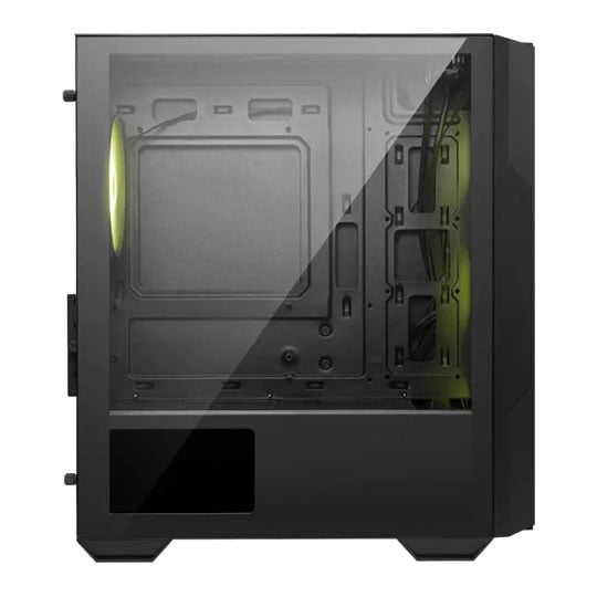 MSI MAG FORGE M110R AIRFLOW Black Tempered Glass MicroATX Tower PC Case : image 2