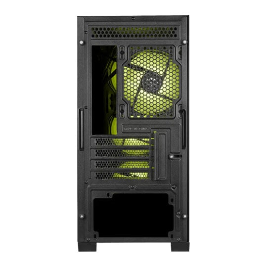 MSI MAG FORGE M110R AIRFLOW Black Tempered Glass MicroATX Tower PC Case : image 4