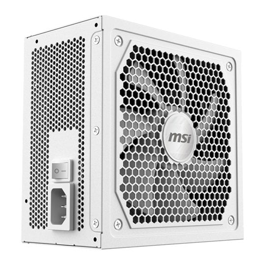 MSI MAG A1000GL PCIE5 WHITE 1000W Fully Modular 80+ Gold ATX 3.1 Black Power Supply : image 4