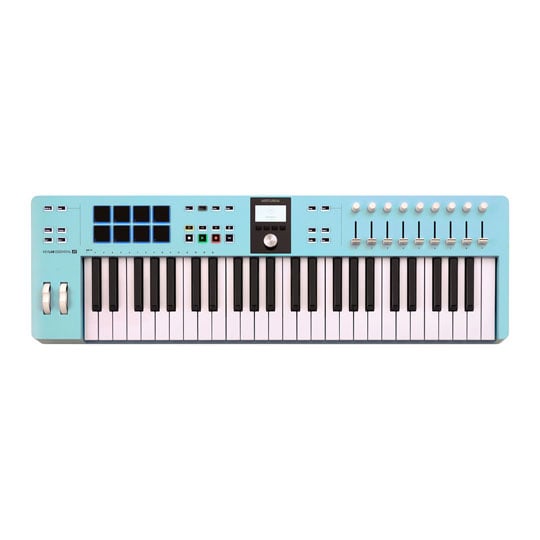(Open Box) Arturia Keylab Essential 49 Mk3 Controller Keyboard - Limited Edition Aquamarine (Open Box) Arturia Keylab Essential 49 Mk3 Controller Keyboard - Limited Edition Aquamarine