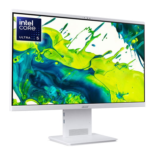 Acer Aspire S27 AI S27B-UGLNL 27" QHD Intel Core Ultra 5 All-in-One PC inc Wireless Keyboard + Mouse : image 2