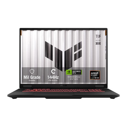 ASUS TUF Gaming A18 18" WUXGA AMD Ryzen 9 RTX 5070 Gaming Laptop : image 1