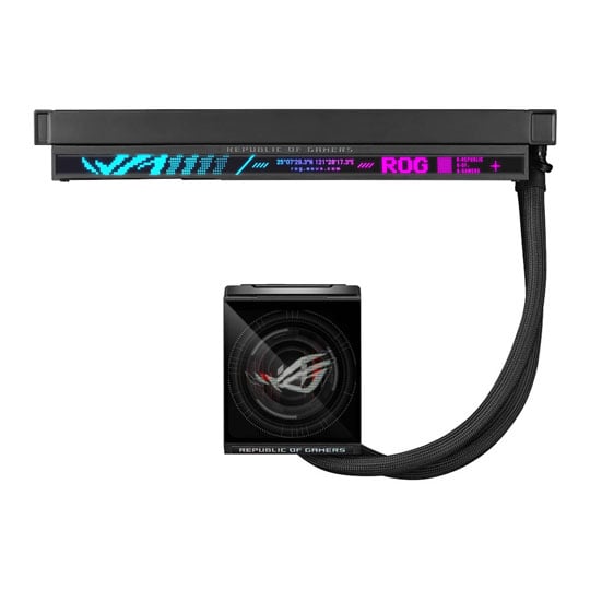 ASUS ROG STRIX LC IV 360 ARGB LCD Black All in One Liquid CPU Cooler