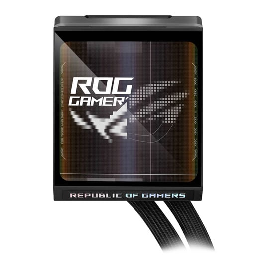 ASUS ROG STRIX LC IV 360 ARGB LCD Black All in One Liquid CPU Cooler : image 3