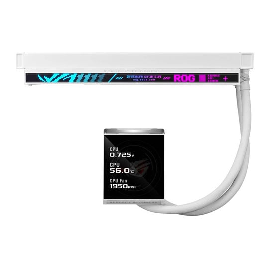 ASUS ROG STRIX LC IV 360 ARGB LCD White All in One Liquid CPU Cooler