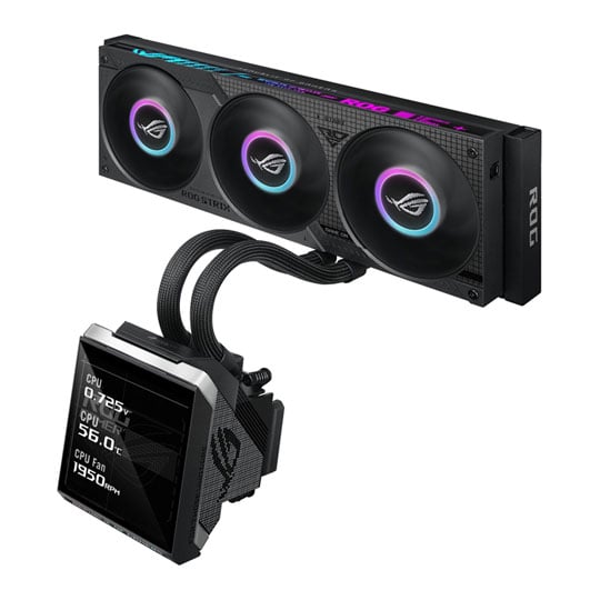 ASUS ROG STRIX SLC IV 360 ARGB LCD Black All in One Liquid CPU Cooler