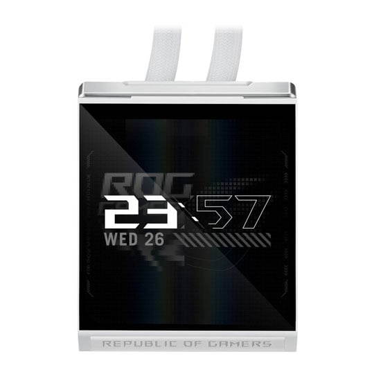 ASUS ROG STRIX SLC IV 360 ARGB LCD White All in One Liquid CPU Cooler : image 3