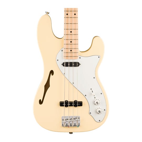 Squier Paranormal Precision Bass Thinline SJ, Vintage White : image 2