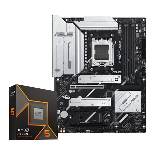 ASUS Prime X870-P + AMD Ryzen 5 9600X Bundle : image 1