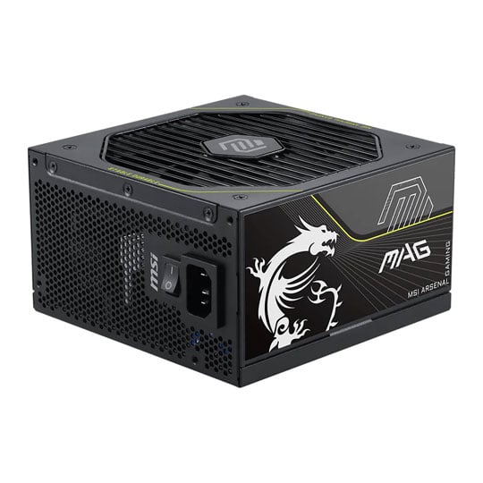 MSI MAG A1200PLS PCIE5 1200W Fully Modular 80+ Platinum ATX 3.1 Black Power Supply : image 3