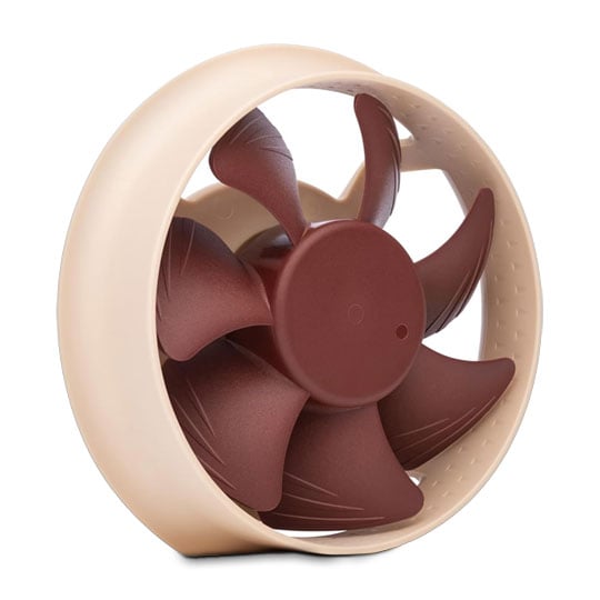 Noctua NL-ACF1 80mm Beige / Brown Auxiliary Cooling Fan : image 1